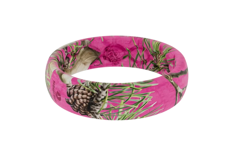 Mossy Oak Country Roots - Hot Pink Camo Thin Ring
