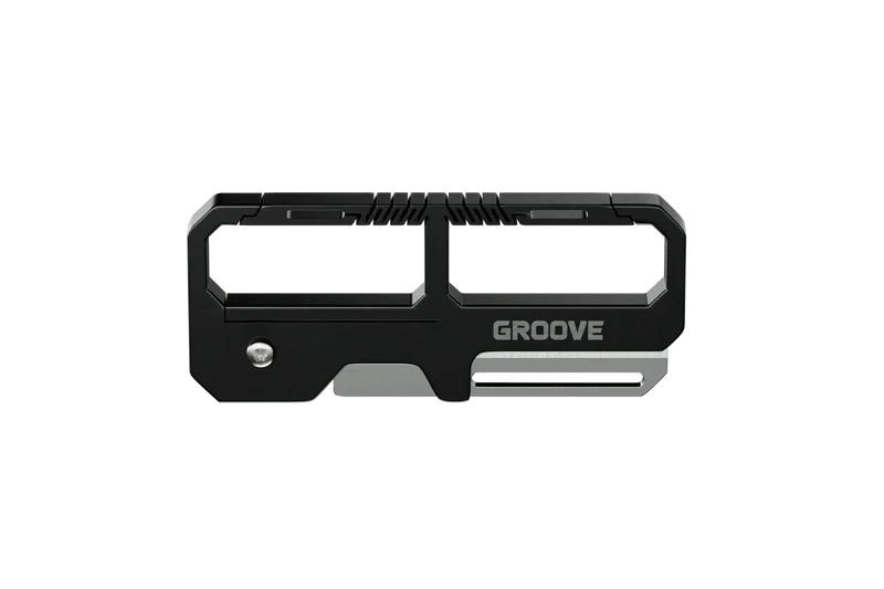 Groove™ Carabiner Knife - Black