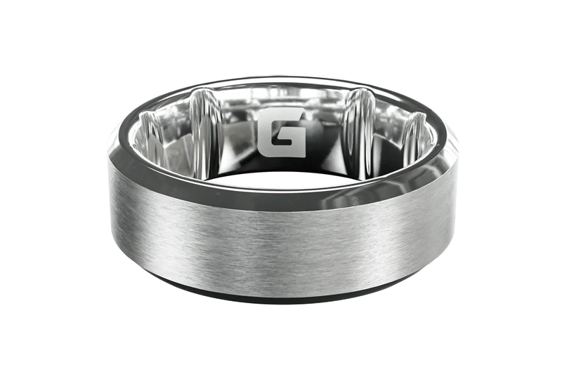 Groove Ring® Tungsten - Platinum