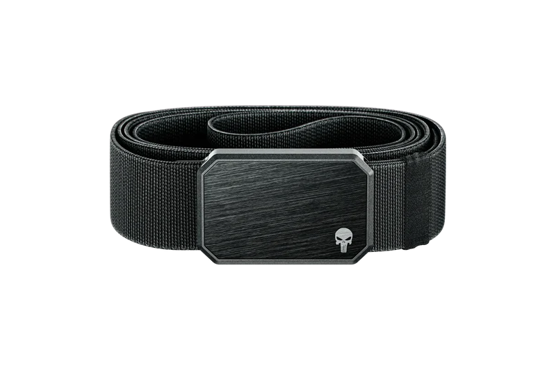 Groove Belt - Punisher Skull Black/Black