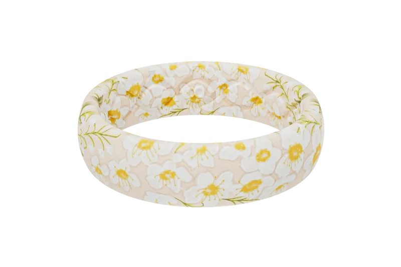 May Hawthorne + Lily of the Valley Thin Ring